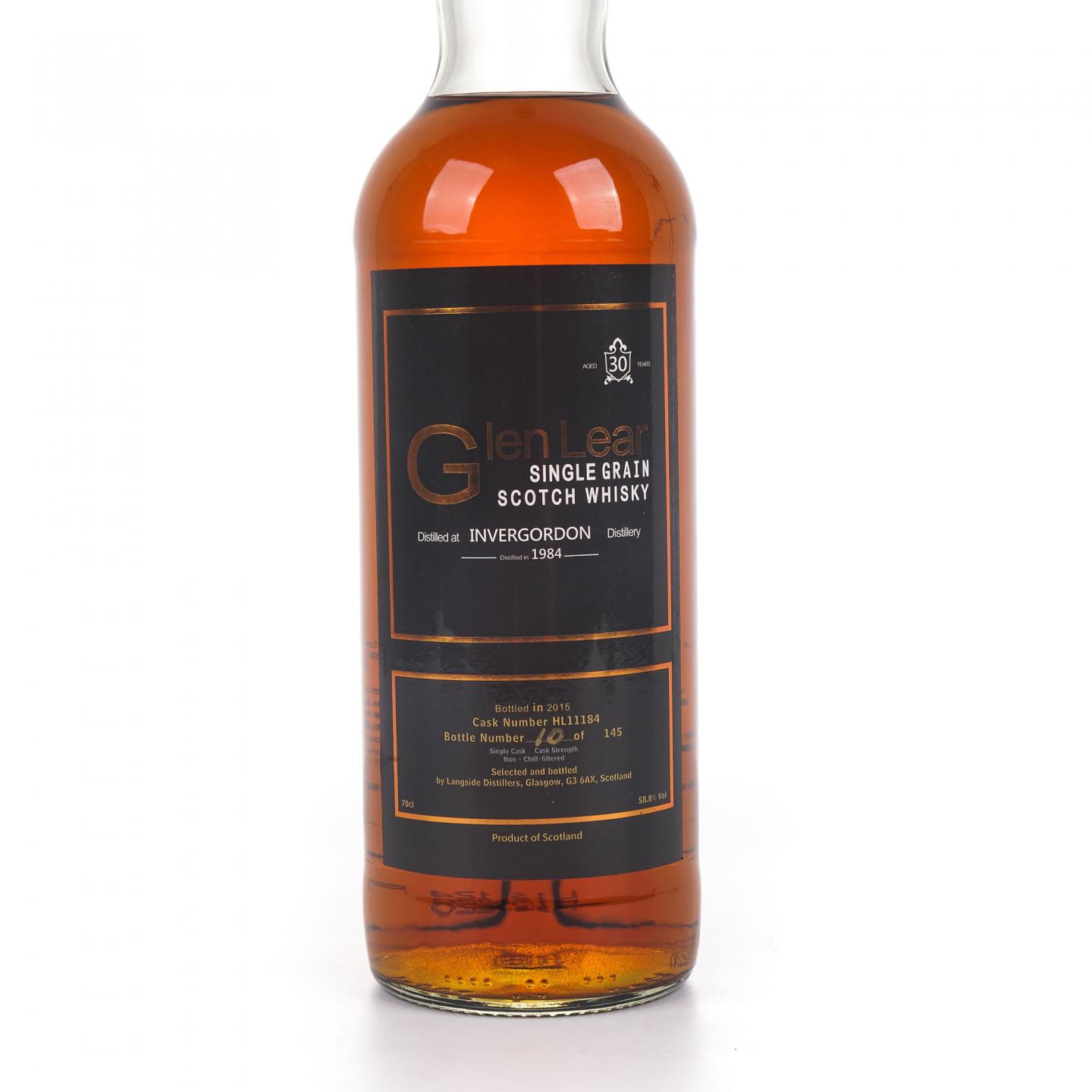 Invergordon 因弗戈登 30年 1984-2015 单桶#HL11184 单谷