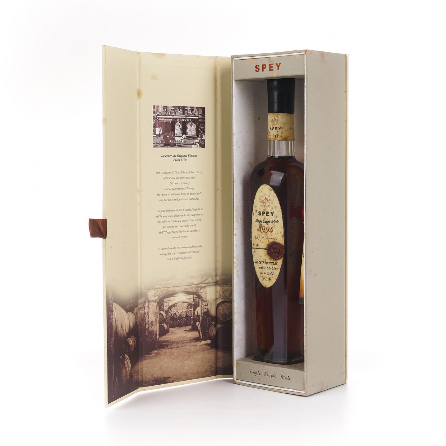 Spey 诗贝 20年 1994-2015 单桶#7902 500ml