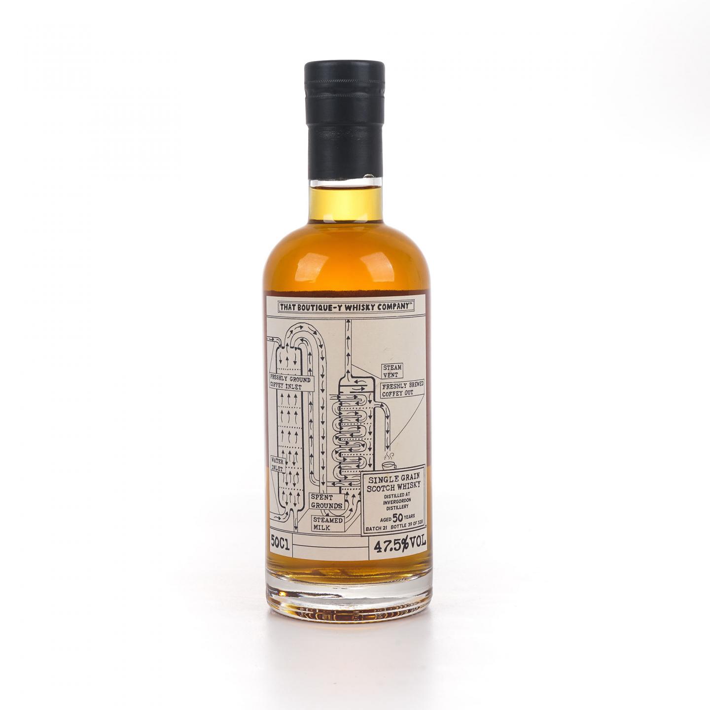 TBWC 漫画标 Invergordon 50年 2021单谷 500ml