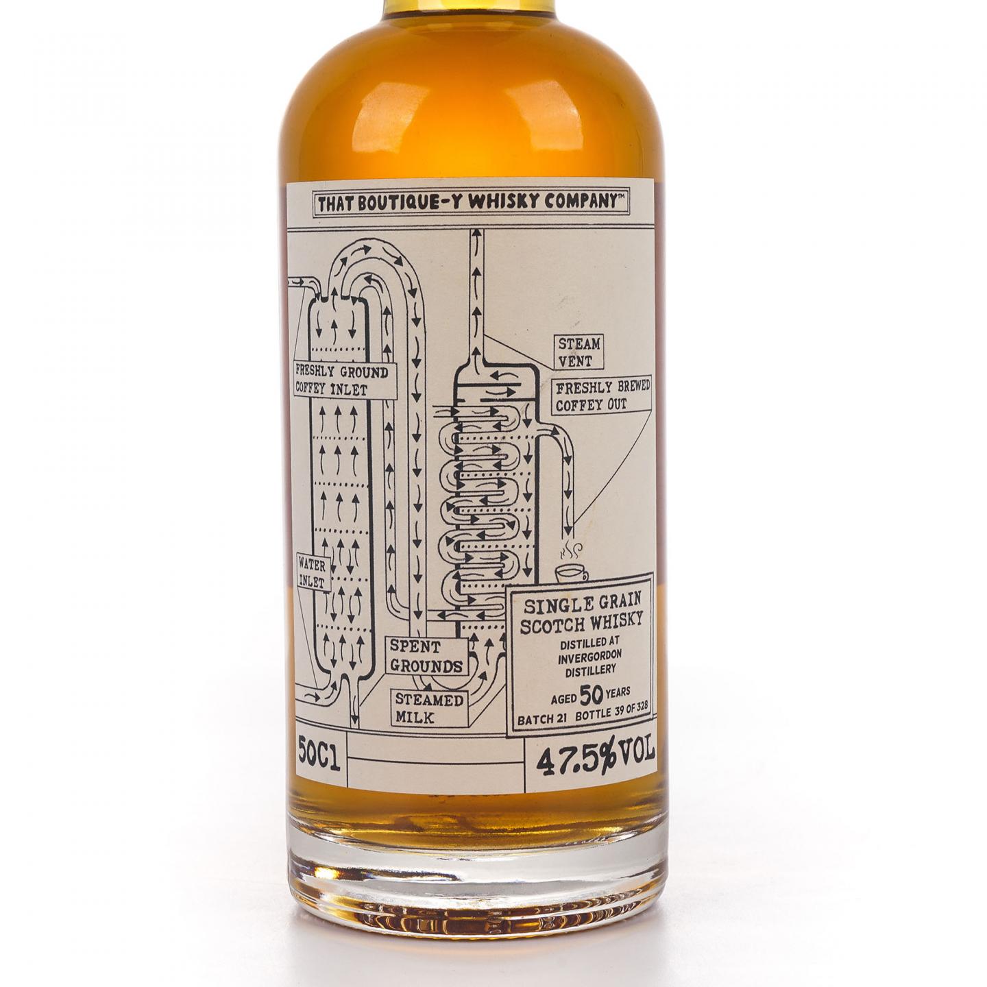 TBWC 漫画标 Invergordon 50年 2021单谷 500ml