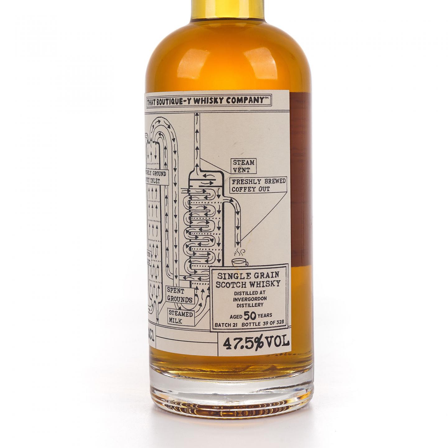 TBWC 漫画标 Invergordon 50年 2021单谷 500ml