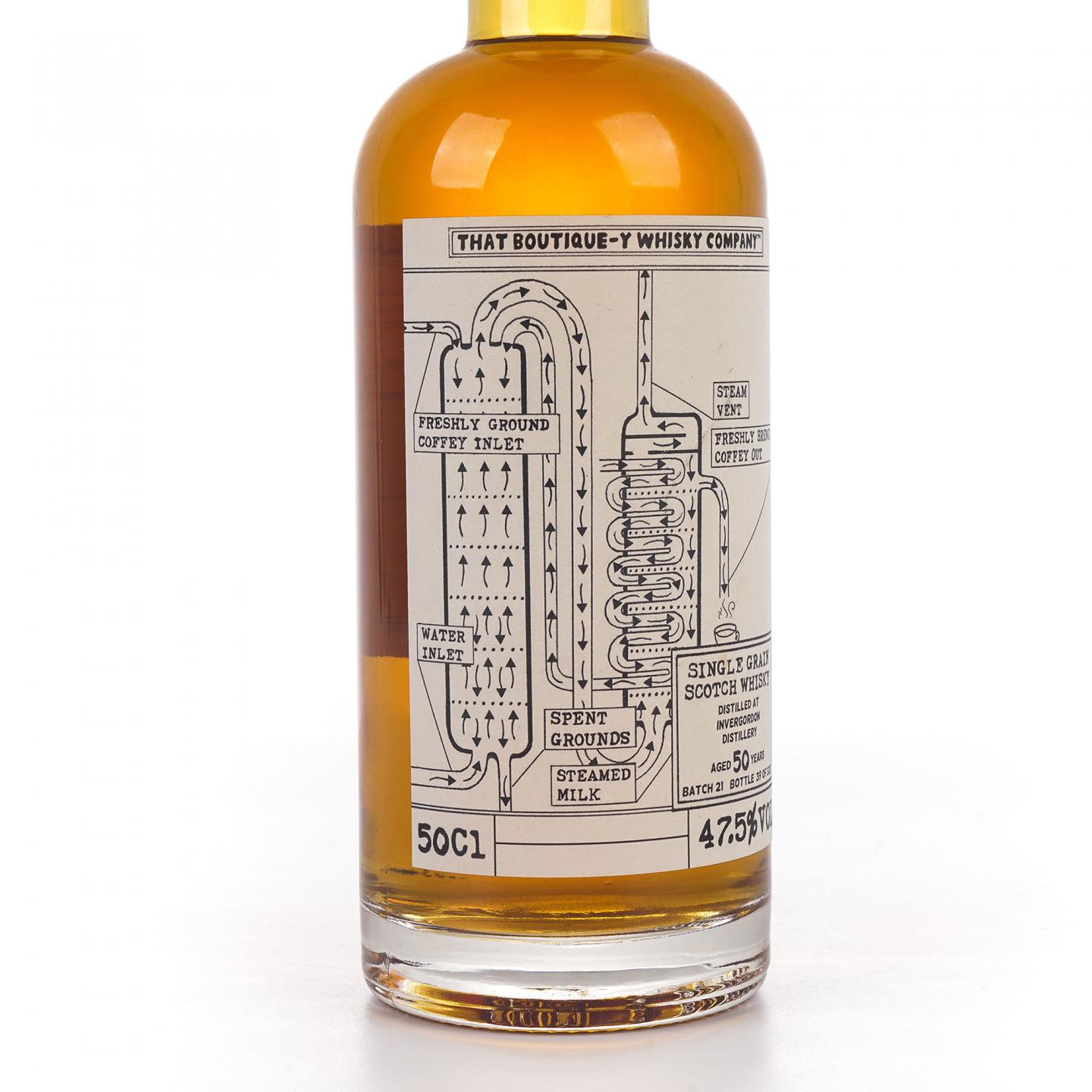 TBWC 漫画标 Invergordon 50年 2021单谷 500ml