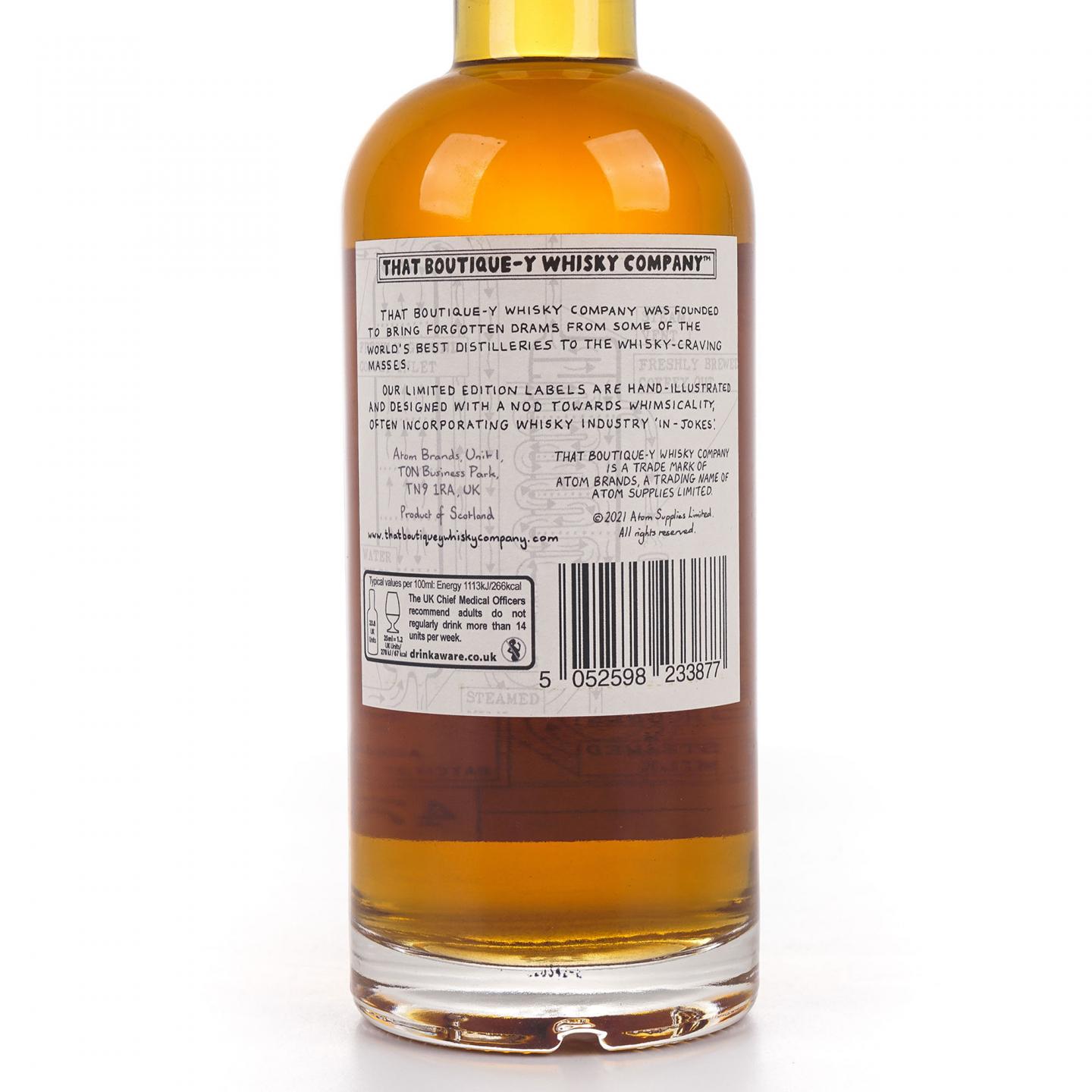 TBWC 漫画标 Invergordon 50年 2021单谷 500ml