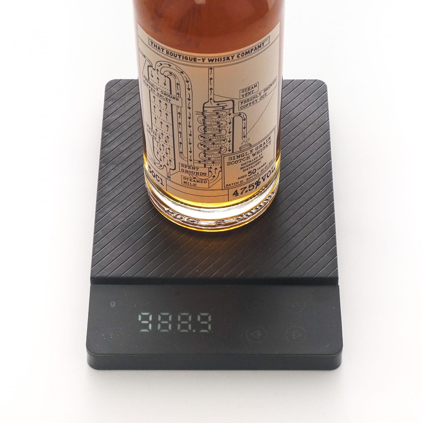 TBWC 漫画标 Invergordon 50年 2021单谷 500ml