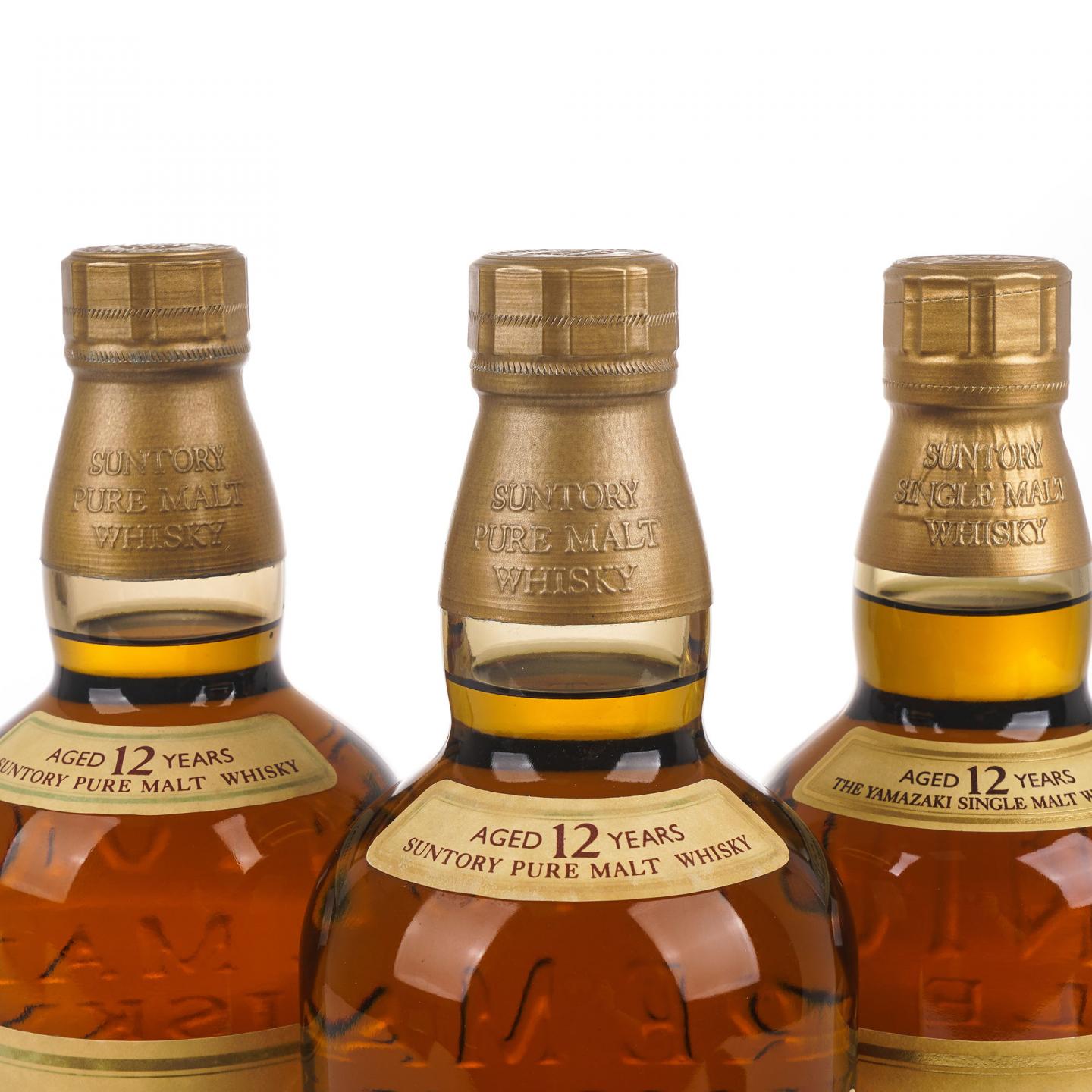 山崎 12年 三瓶组 750ml*2/700ml