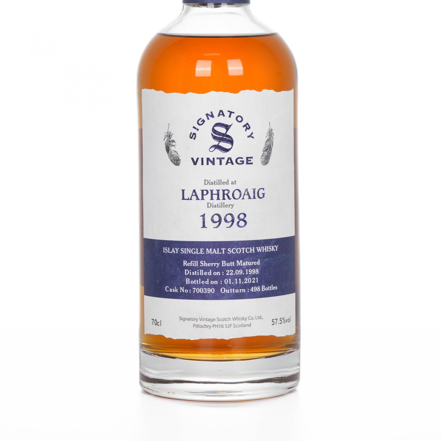 Laphroaig 拉弗格 1998-2021 重填雪莉桶#700390 SV