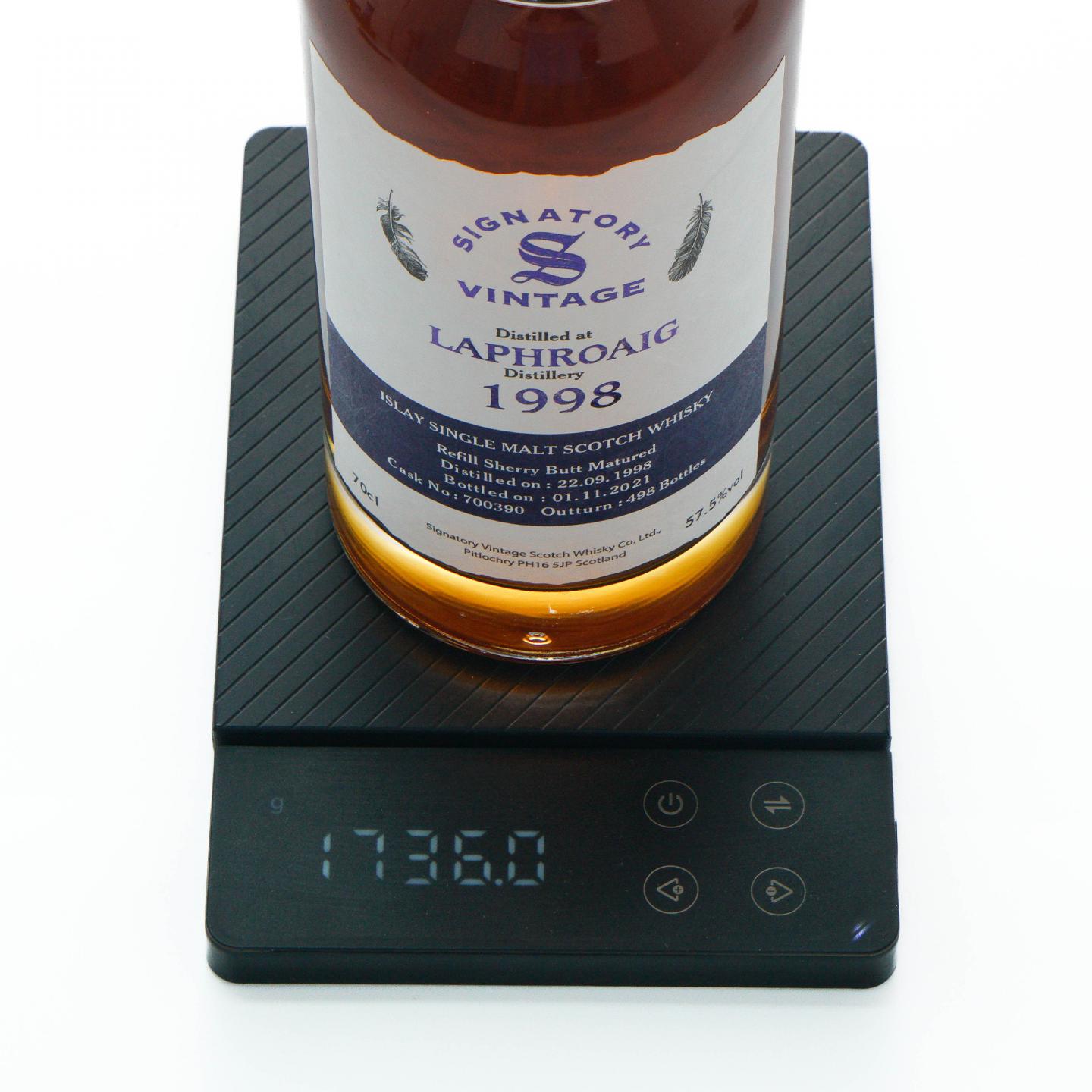 Laphroaig 拉弗格 1998-2021 重填雪莉桶#700390 SV