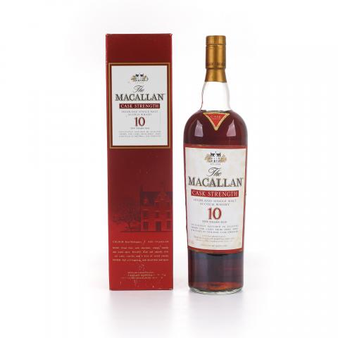 Macallan 麦卡伦 10年 桶强 1升装 58.1%vol. 非原盒