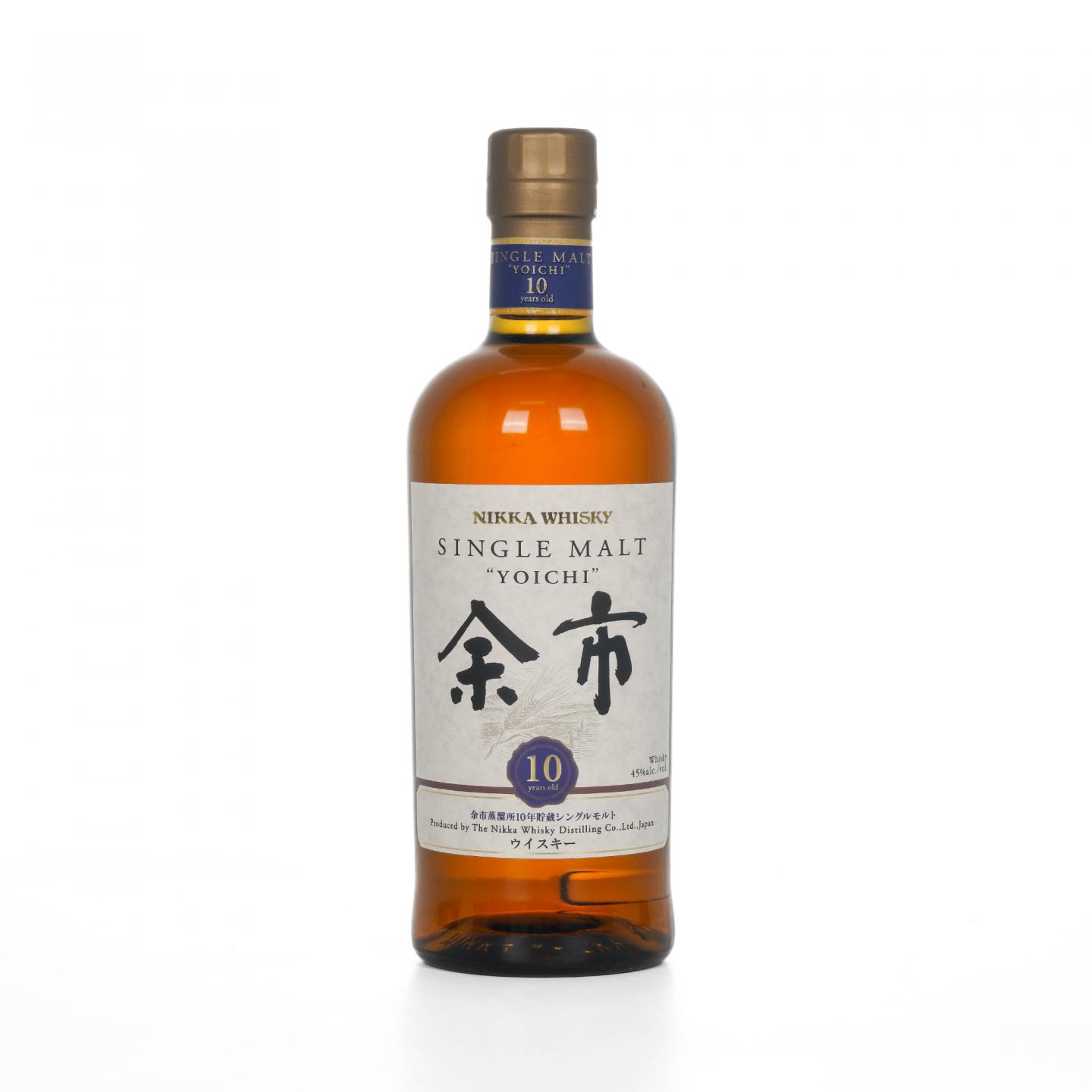 余市 10年贮藏 单一麦芽 45%