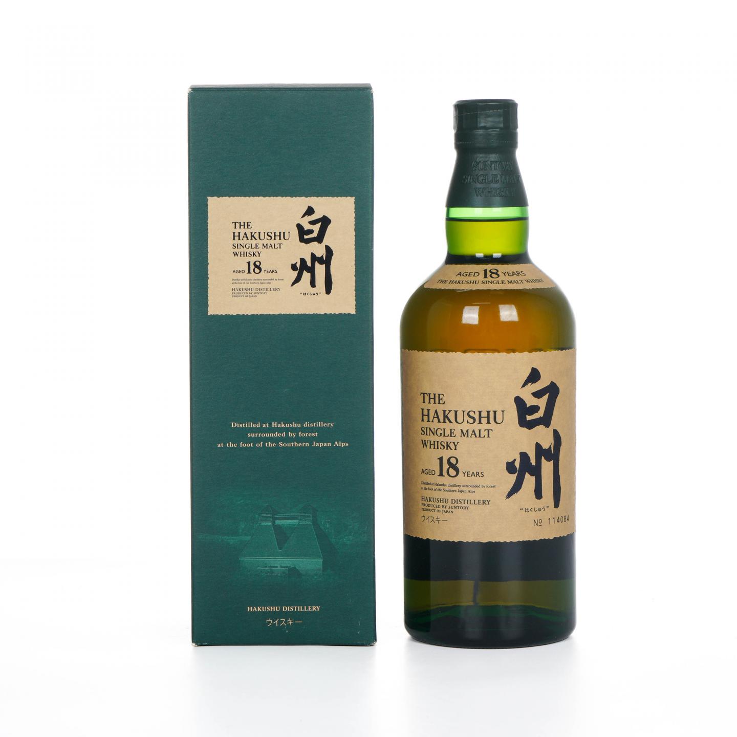 白州 18年 单一麦芽 金花顶