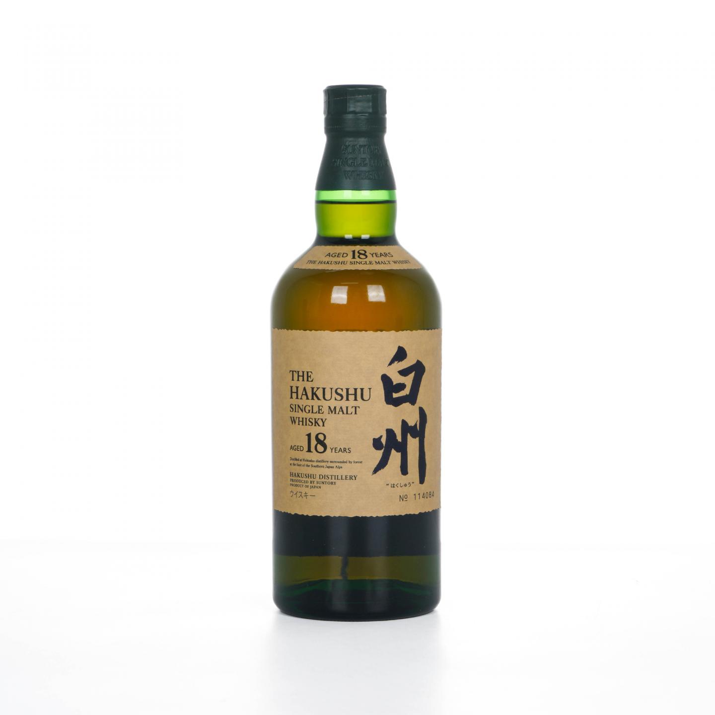 白州 18年 单一麦芽 金花顶