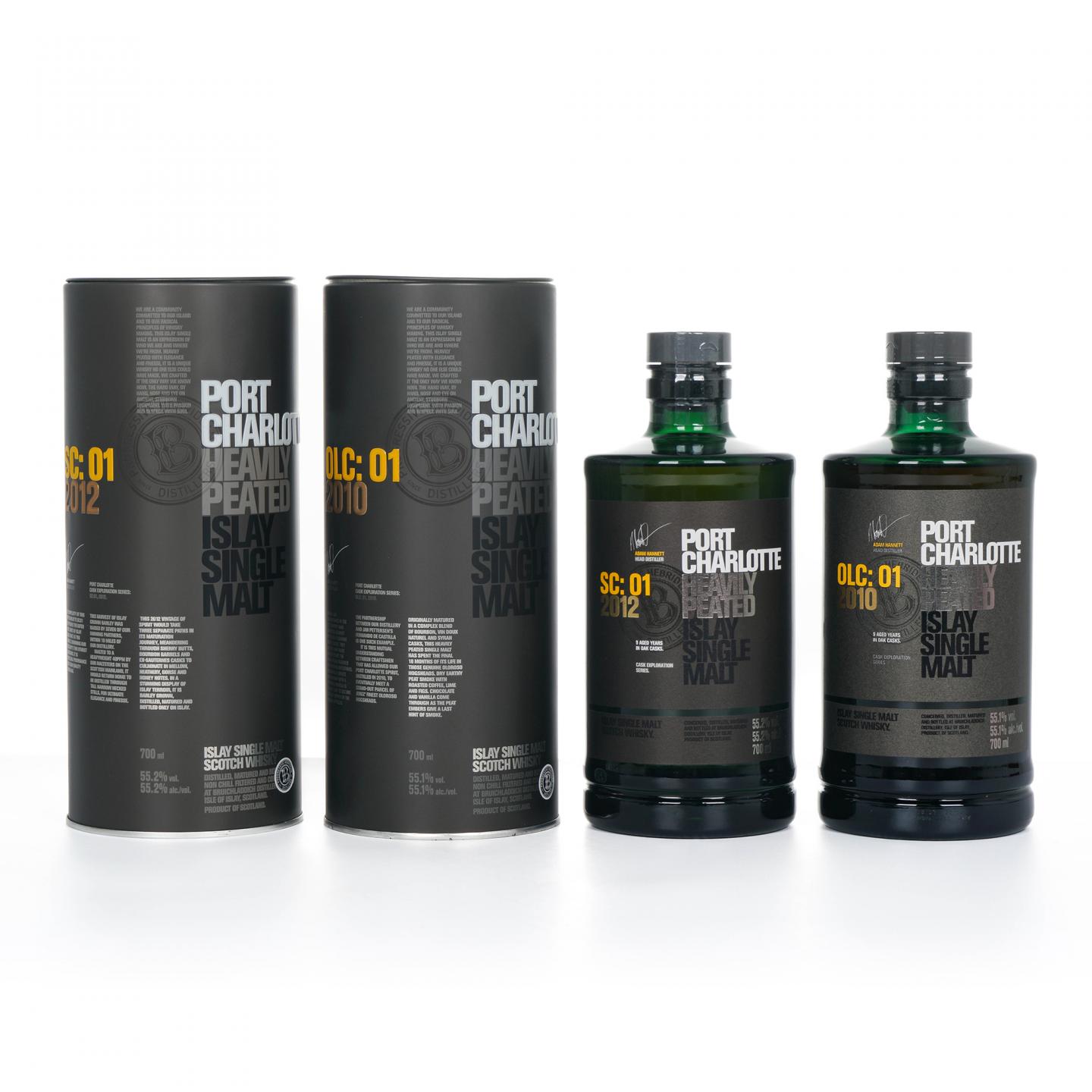 Bruichladdich 布赫拉迪 波夏 橡木桶探索系列12版/01版 2瓶组 行货