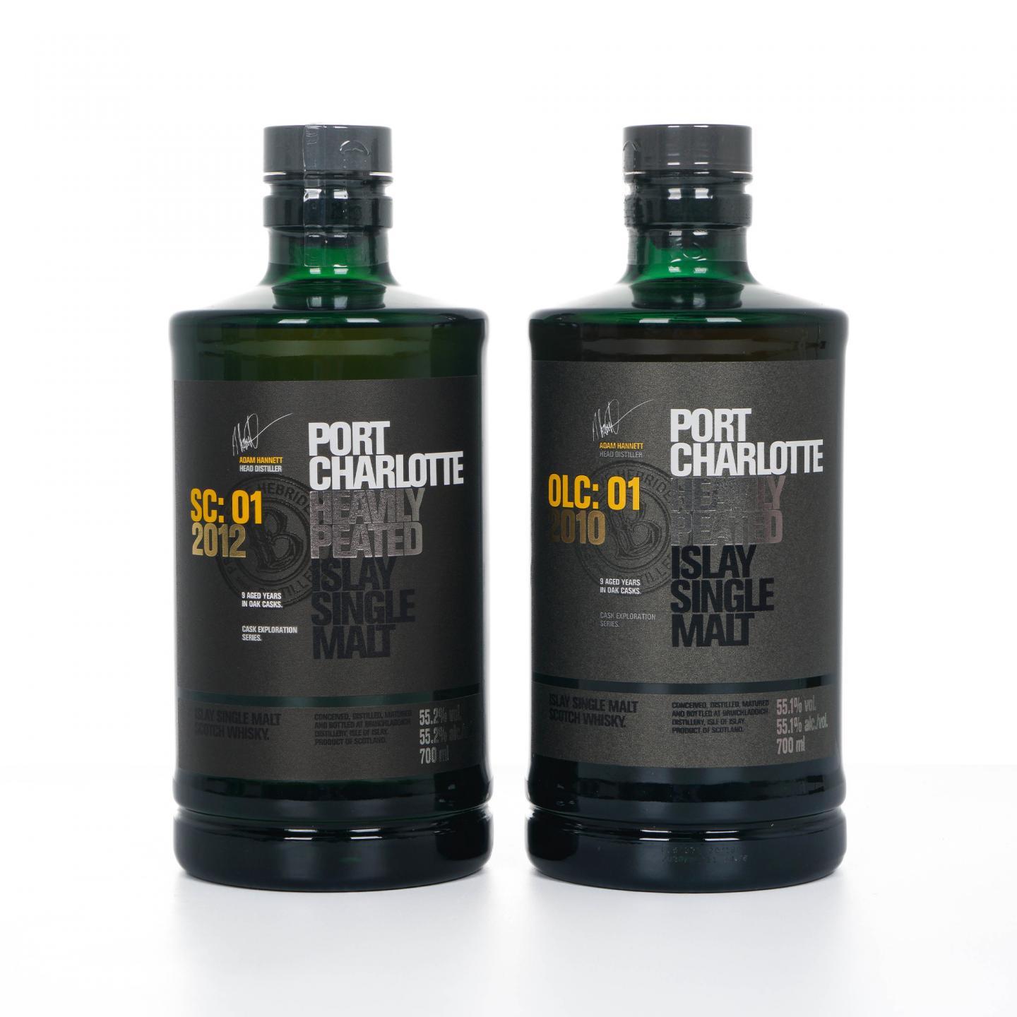 Bruichladdich 布赫拉迪 波夏 橡木桶探索系列12版/01版 2瓶组 行货