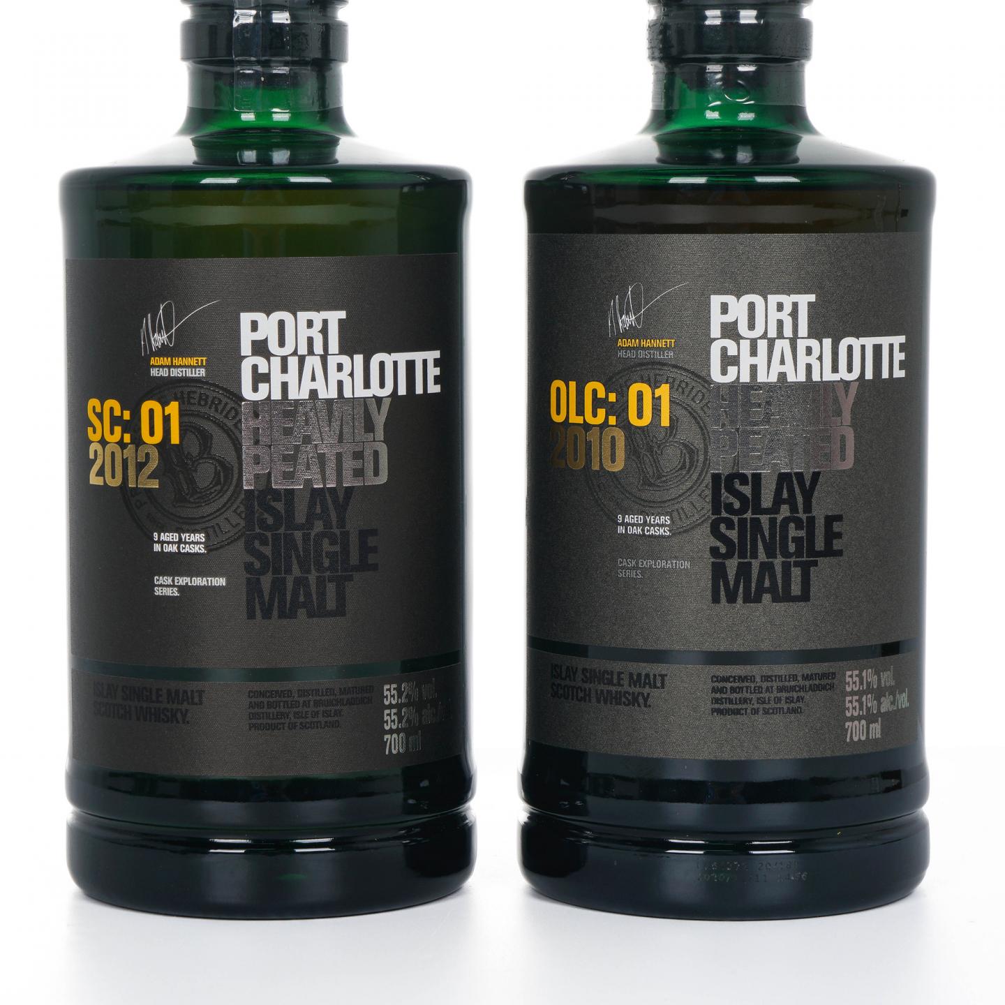 Bruichladdich 布赫拉迪 波夏 橡木桶探索系列12版/01版 2瓶组 行货
