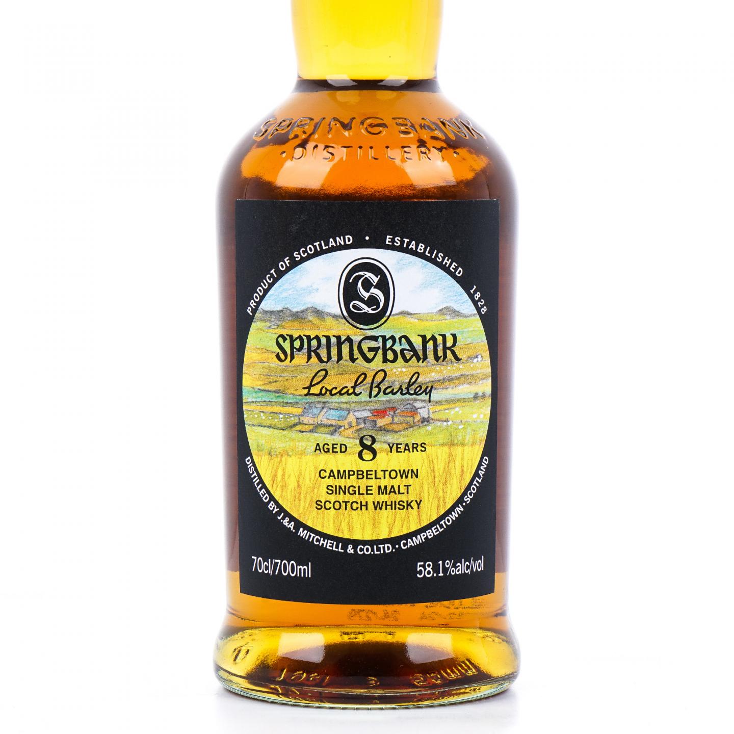 Springbank 云顶 8年 2016-2024 本地大麦