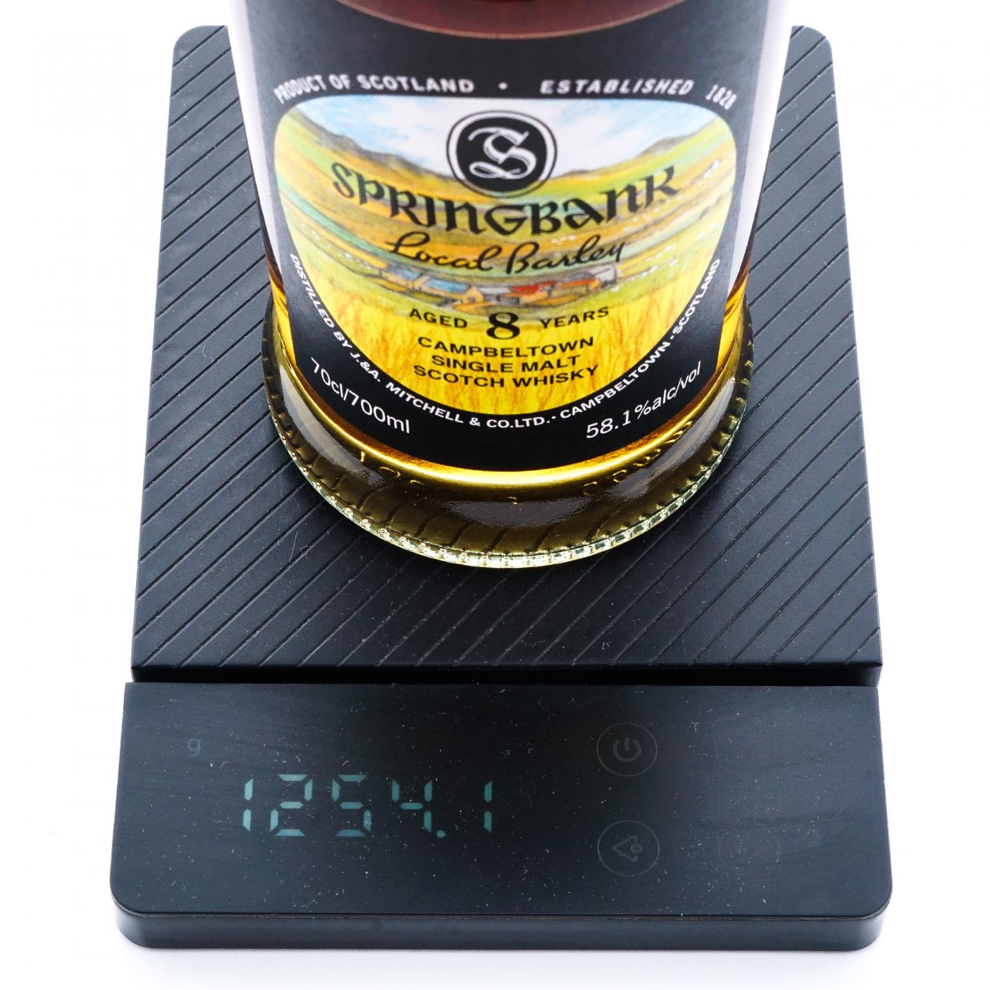 Springbank 云顶 8年 2016-2024 本地大麦
