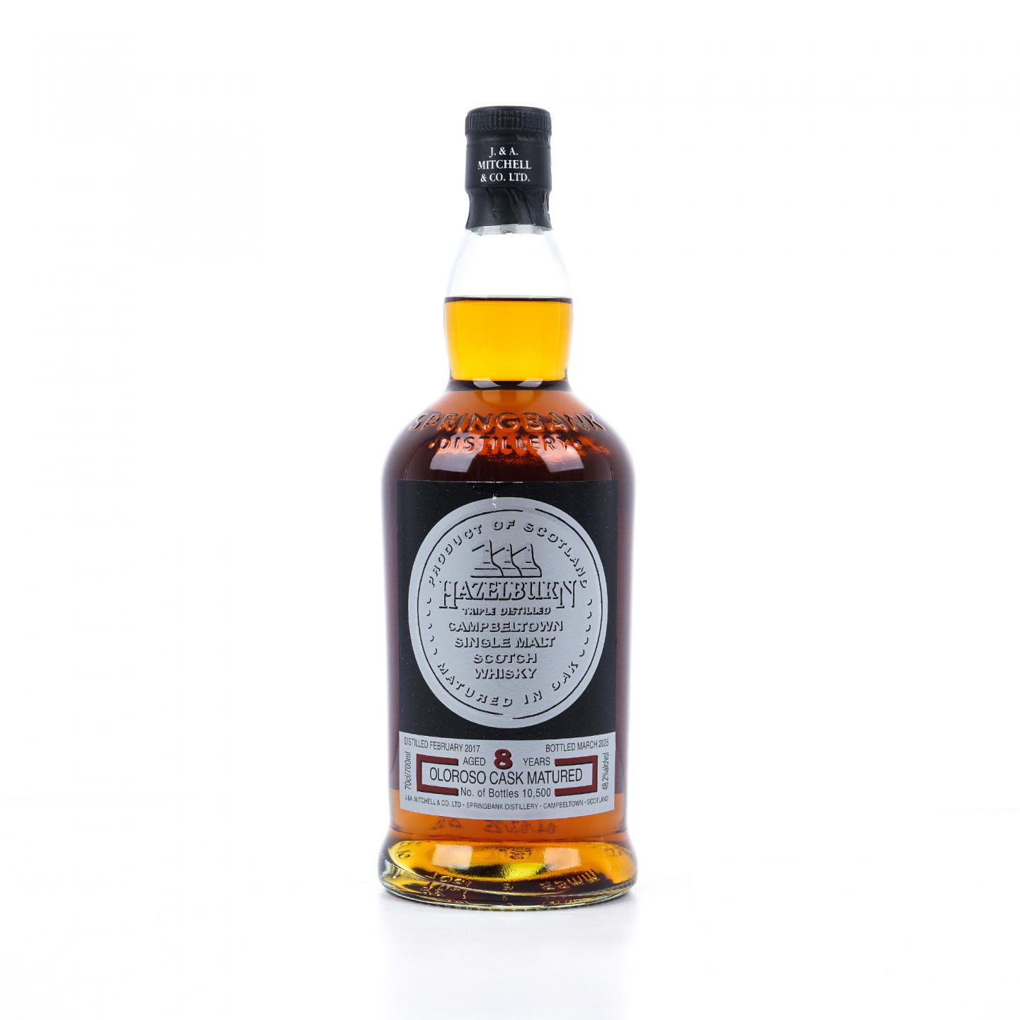Hazelburn 哈索本 8年 2017-2025 雪莉桶