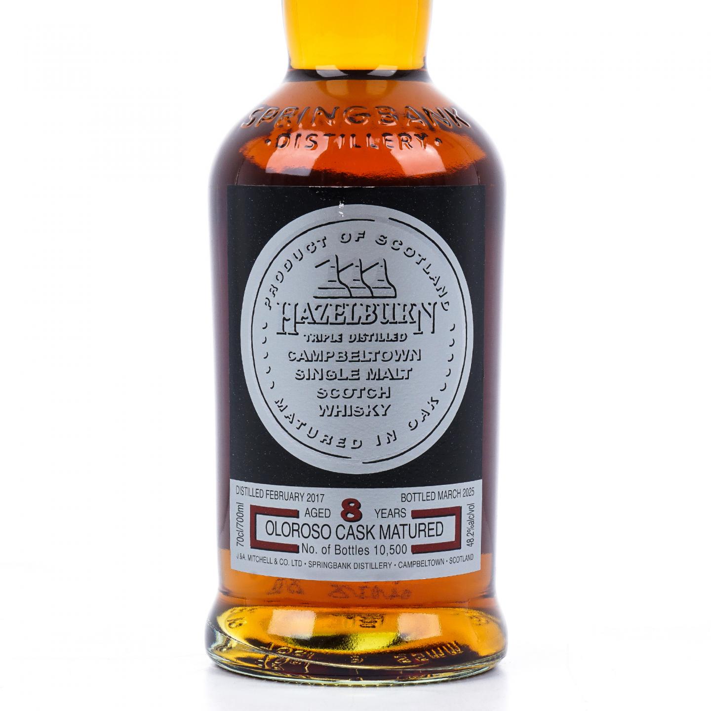 Hazelburn 哈索本 8年 2017-2025 雪莉桶