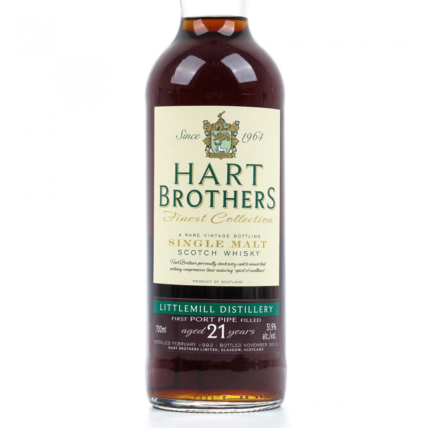 Littlemill 小磨坊 21年 1992-2013 Hart Brothers