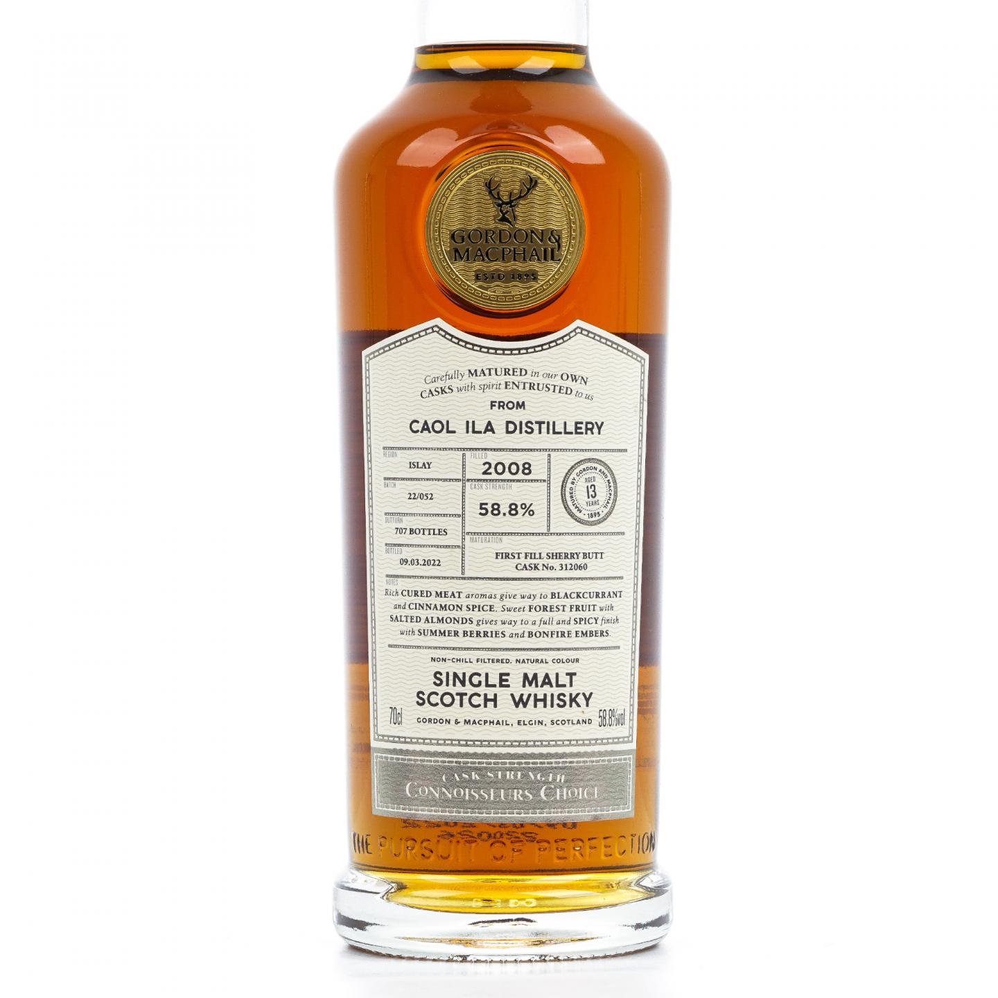 Caol Ila 卡尔里拉 13年 2008-2022 GM 雪莉桶#312060