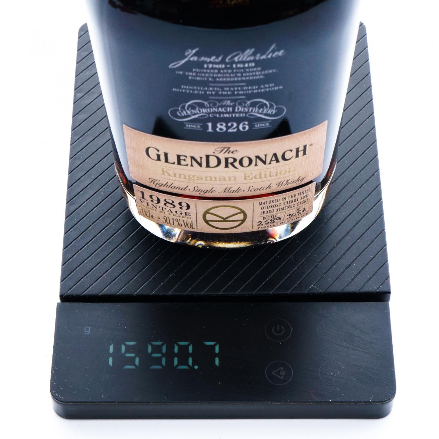 Glendronach 格兰多纳 29年 1989-2019 王牌特工限量版 行货
