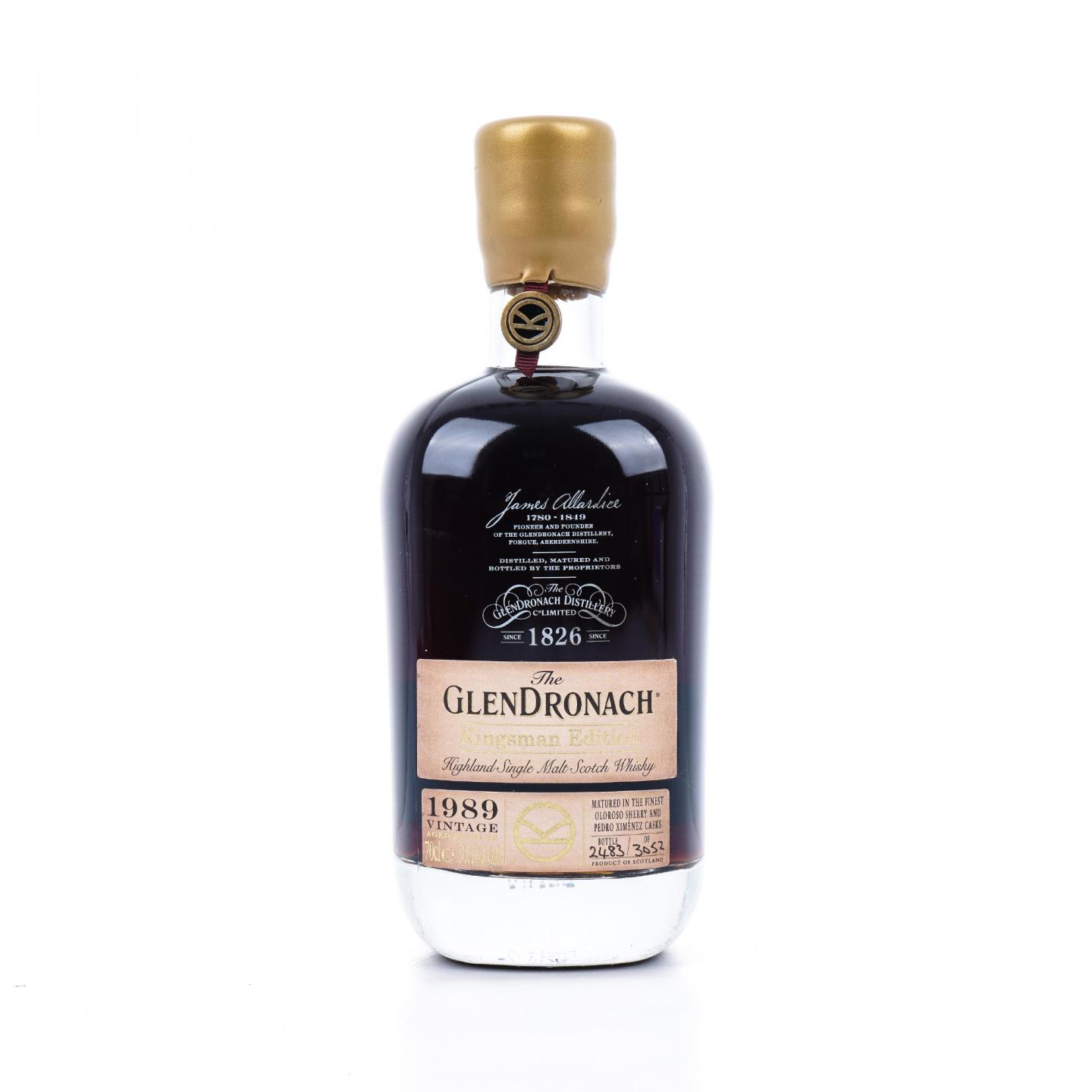 Glendronach 格兰多纳 29年 1989 王牌特工限量版 行货