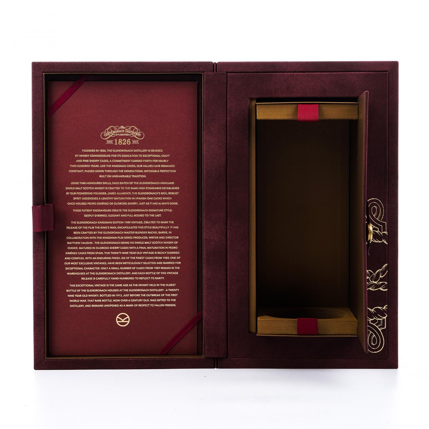 Glendronach 格兰多纳 29年 1989 王牌特工限量版 行货
