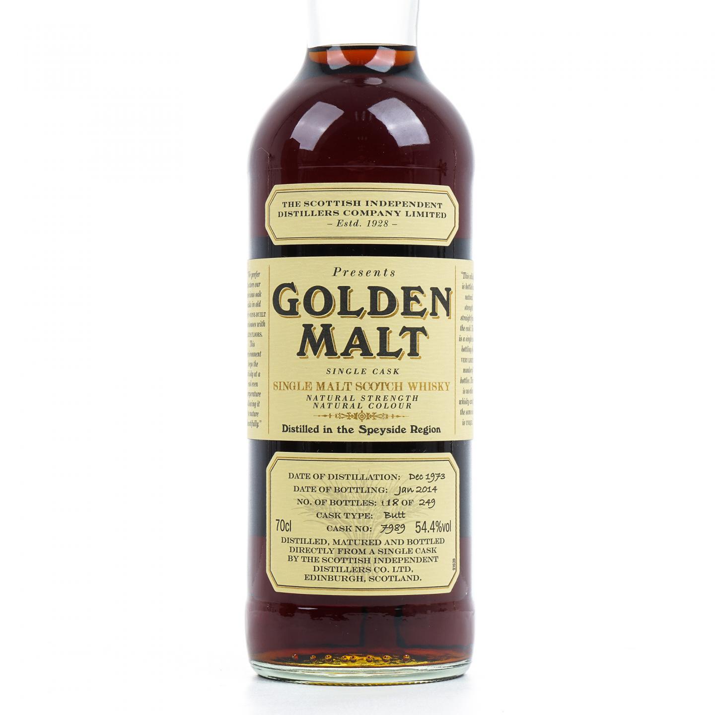 Speyside Region 1973-2014 TSID 单桶#7989