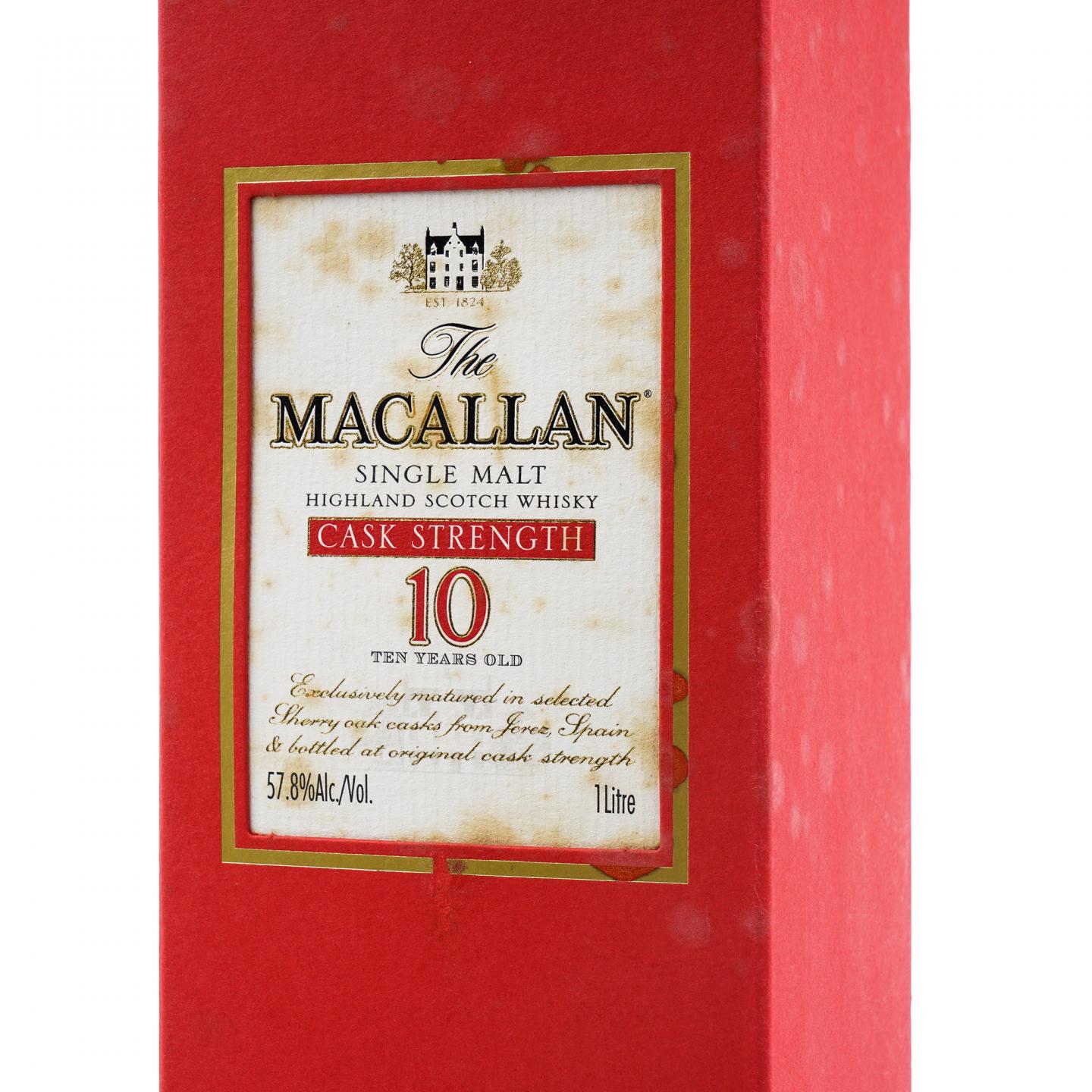 Macallan 麦卡伦 10年 桶强 1升装 57.8%vol.