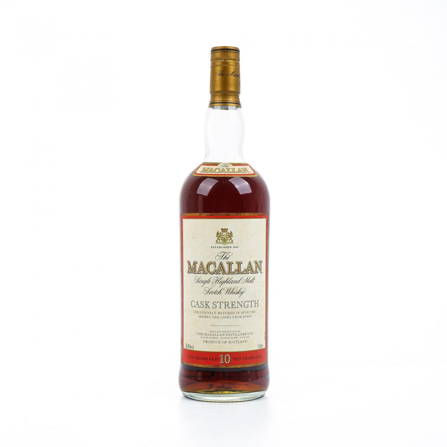 Macallan 麦卡伦 10年 桶强 1000ml 58.8%