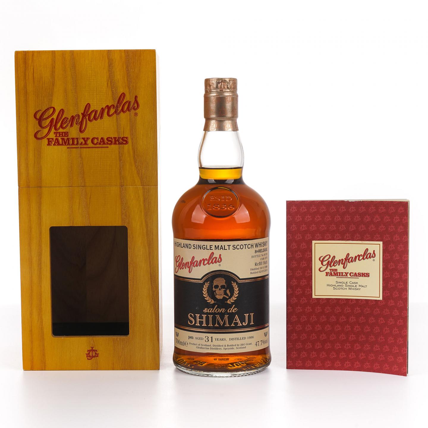 Glenfarclas 格兰花格 31年 1986-2018 Salon de Shimaji
