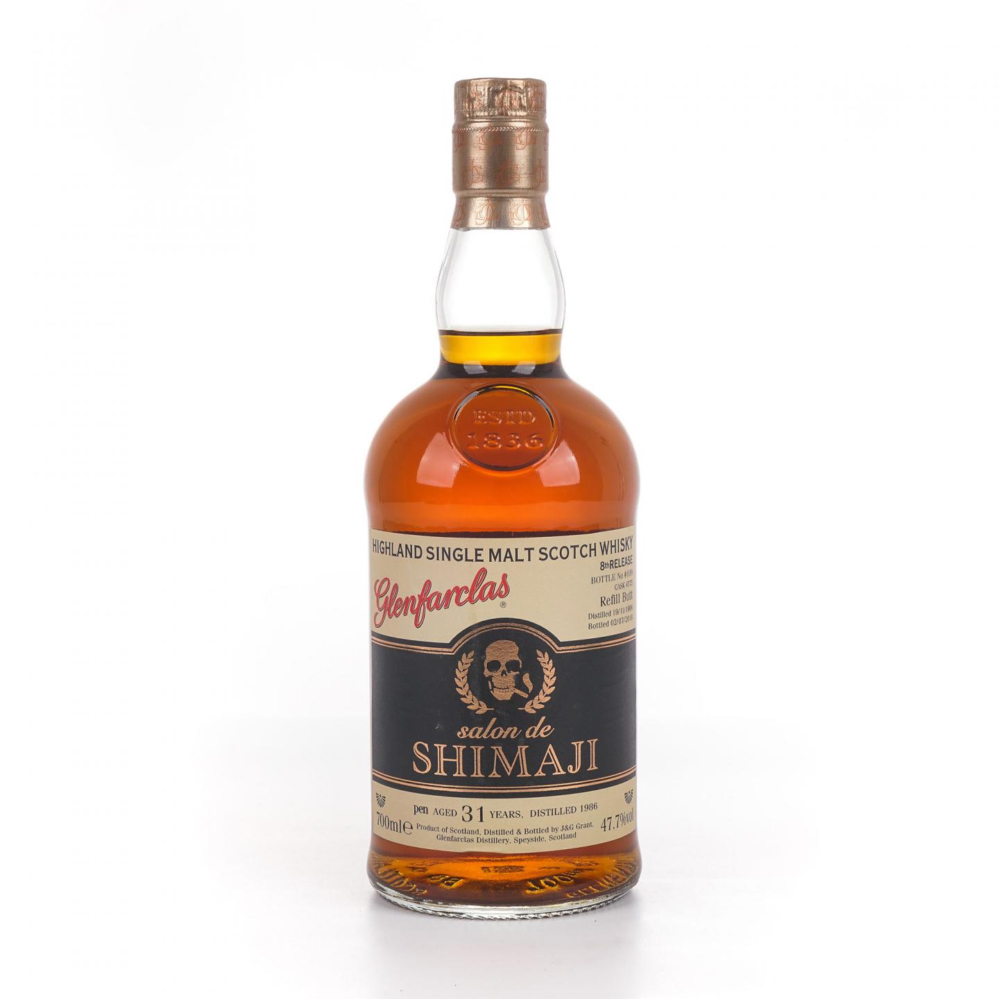 Glenfarclas 格兰花格 31年 1986-2018 Salon de Shimaji