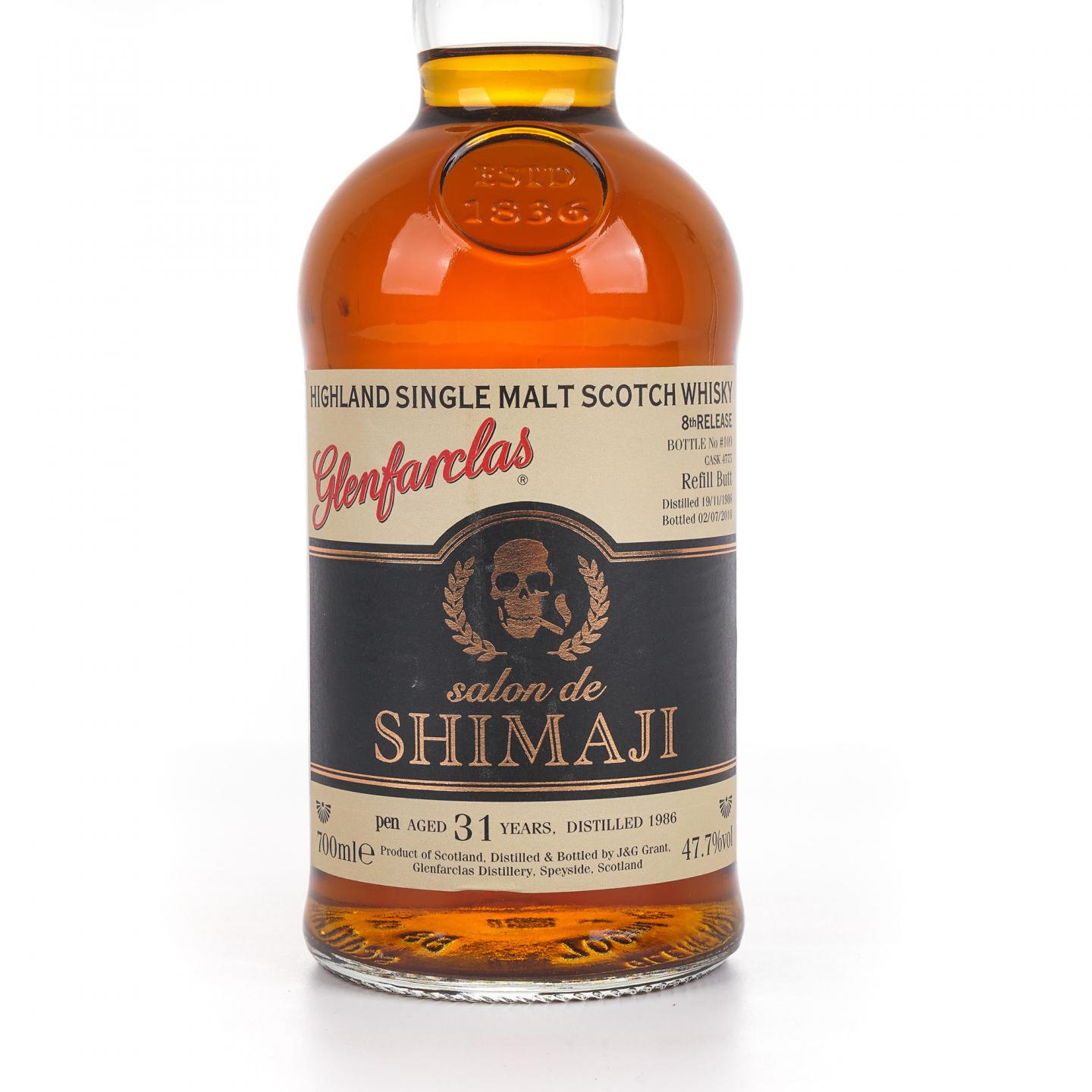 Glenfarclas 格兰花格 31年 1986-2018 Salon de Shimaji