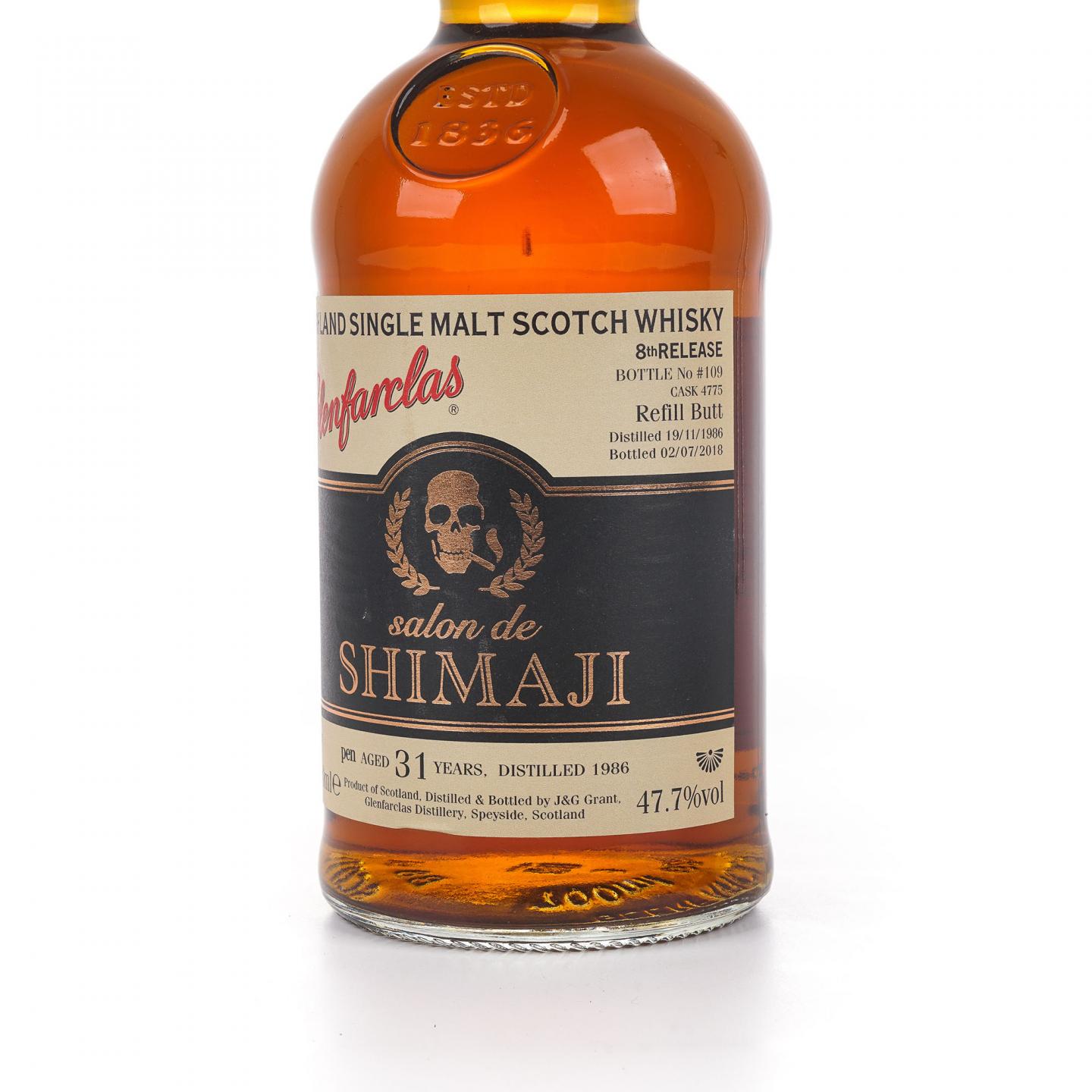 Glenfarclas 格兰花格 31年 1986-2018 Salon de Shimaji