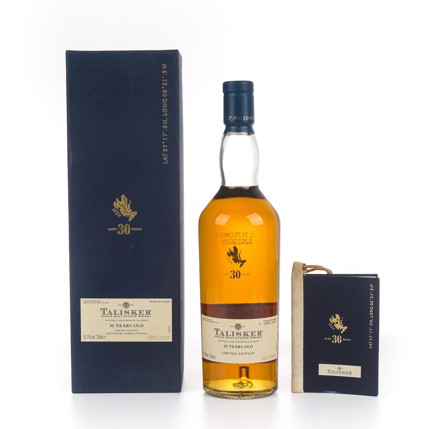 Talisker 泰斯卡 30年 2009 SR系列