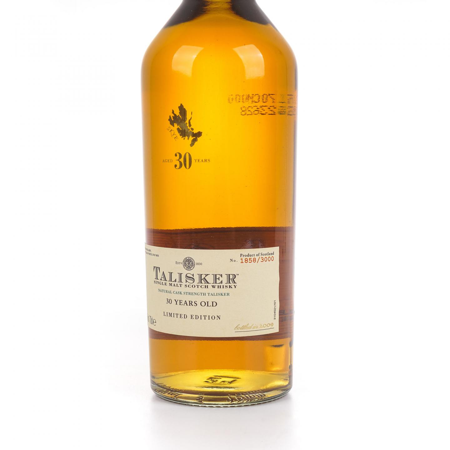 Talisker 泰斯卡 30年 2009 SR系列