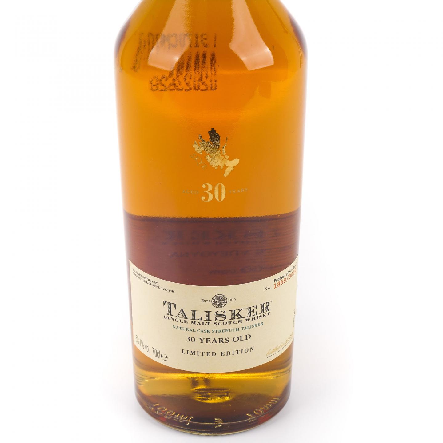 Talisker 泰斯卡 30年 2009 SR系列