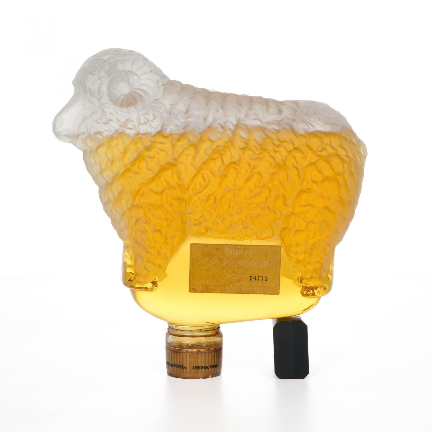 Nikka 1991 生肖羊「丽羊吉祥天」纪念瓶 600ml 非原盒