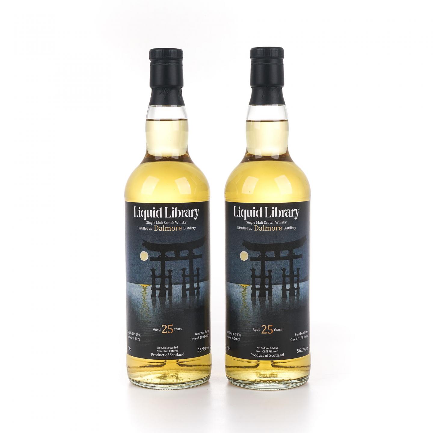 Dalmore 达尔摩 25年 1998-2023 2瓶组