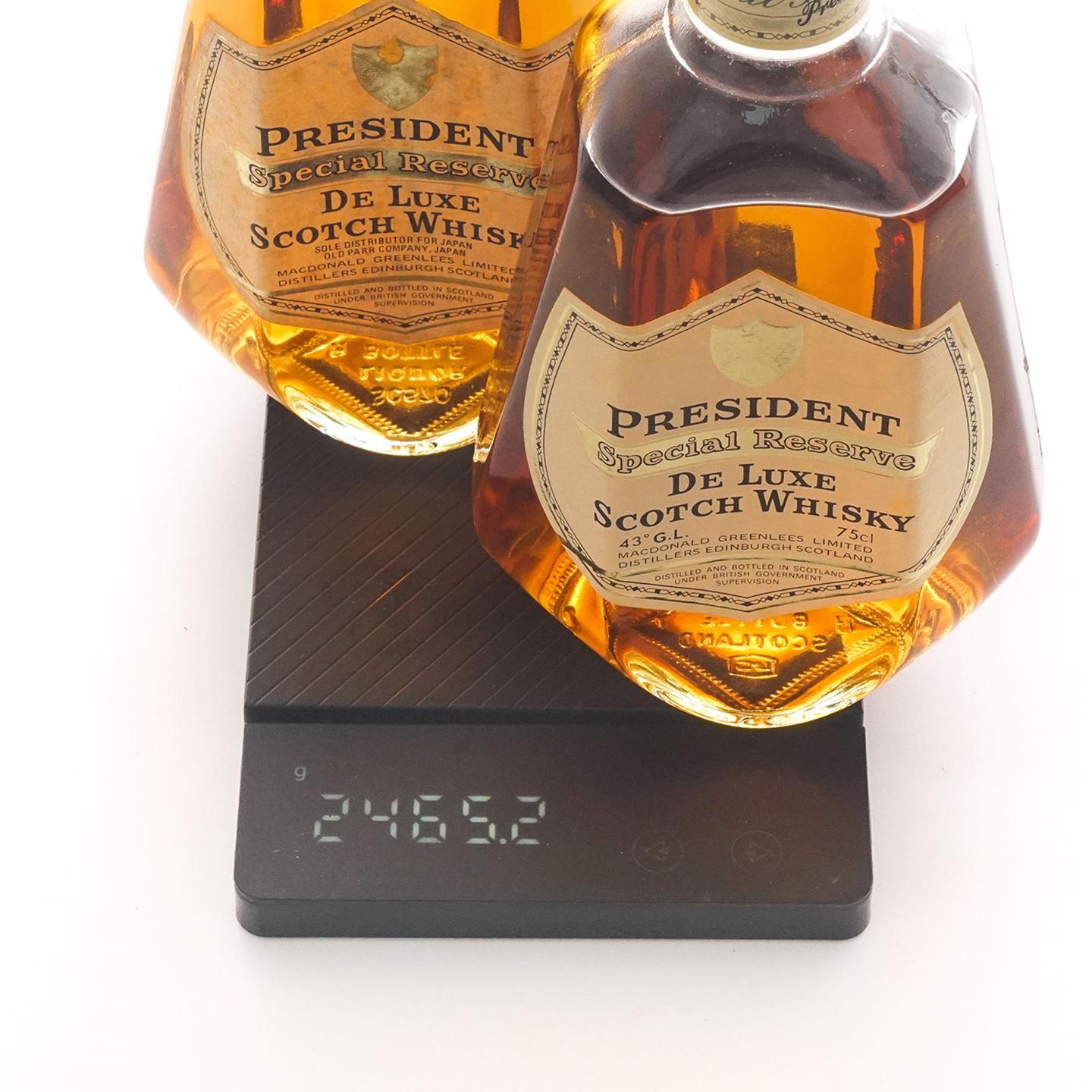 President Special Reserve De Luxe 调和 750ml+760ml
