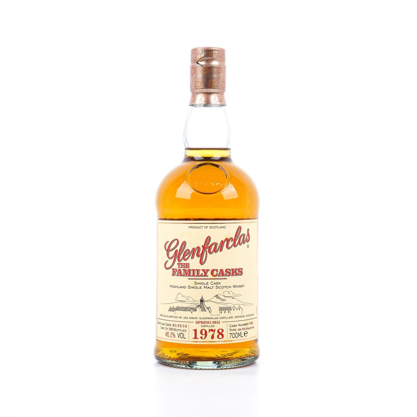 Glenfarclas 格兰花格 1978-2014 家族桶#746