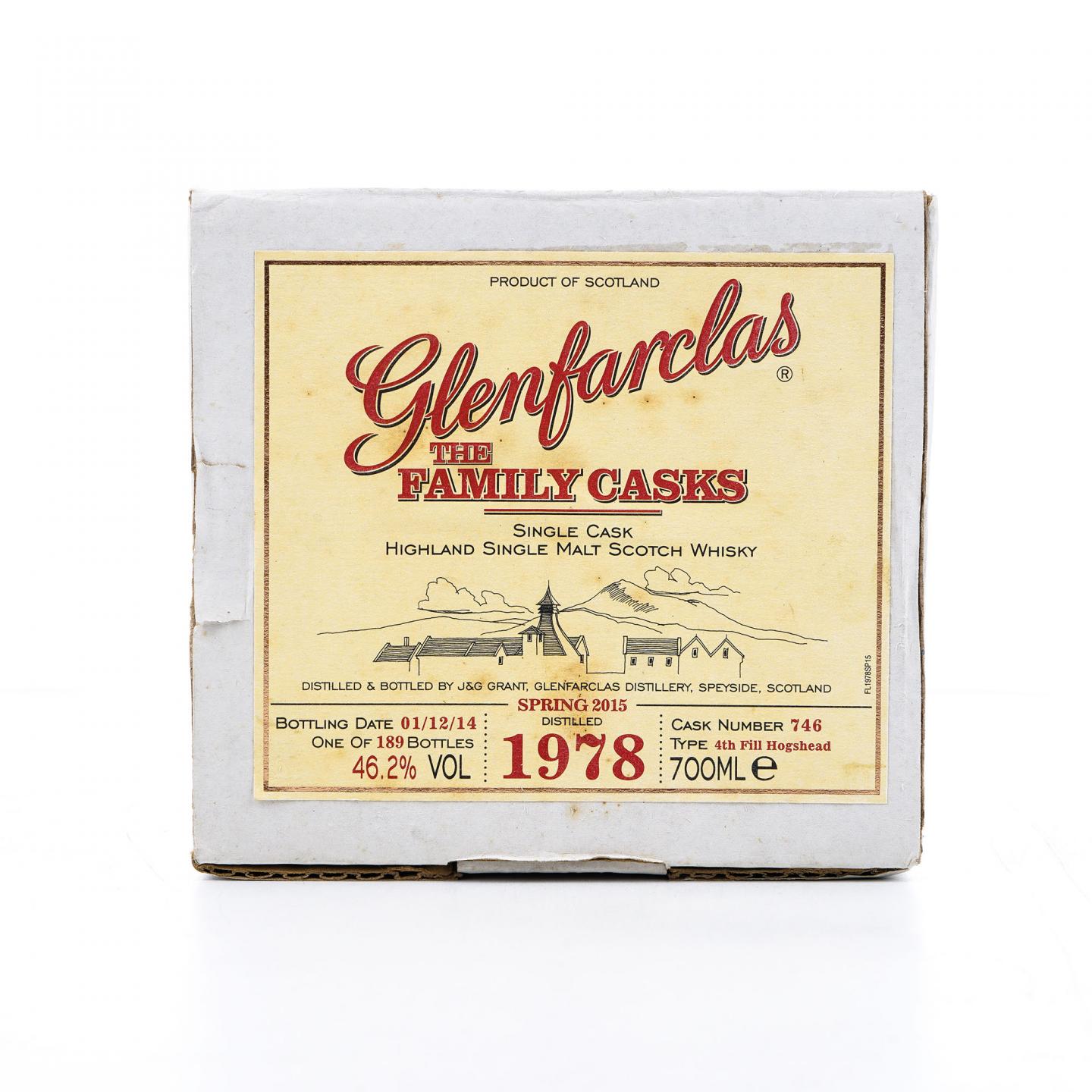 Glenfarclas 格兰花格 1978-2014 家族桶#746