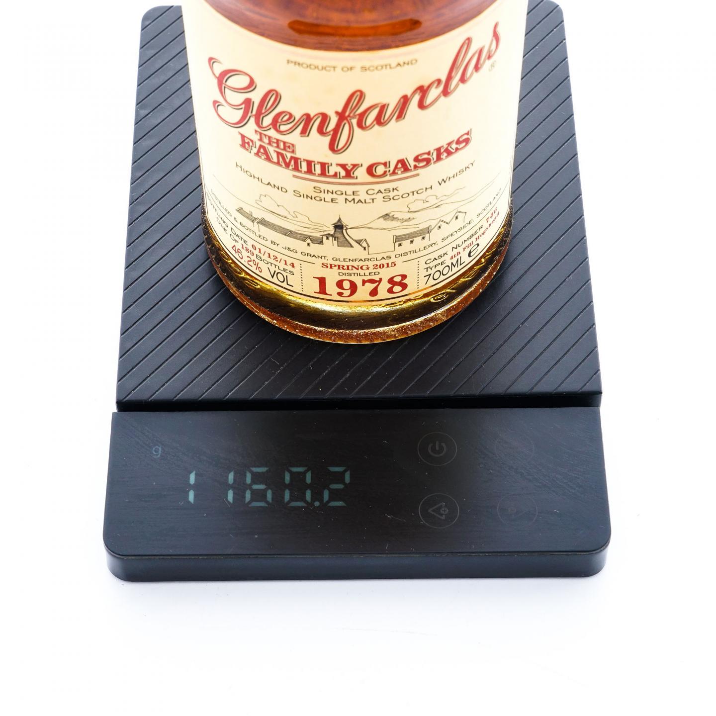 Glenfarclas 格兰花格 1978-2014 家族桶#746