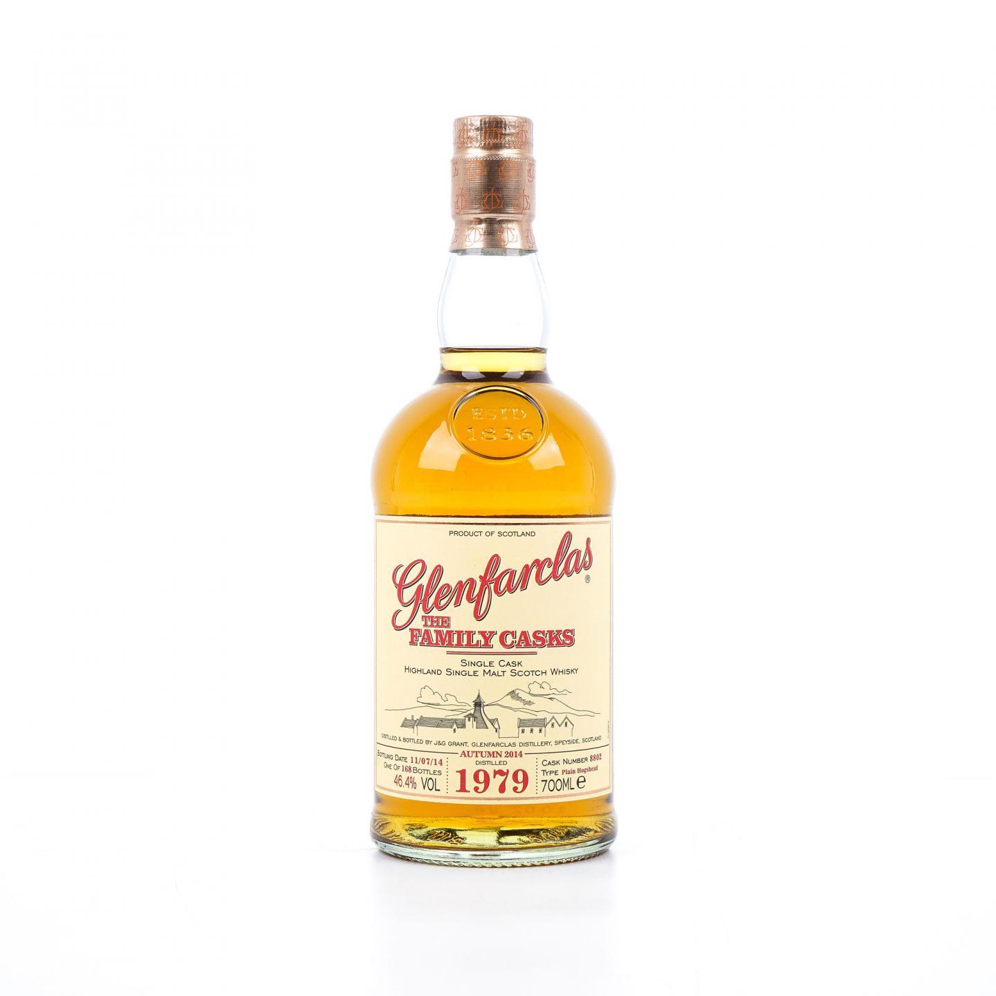 Glenfarclas 格兰花格 1979-2014 家族桶#8802
