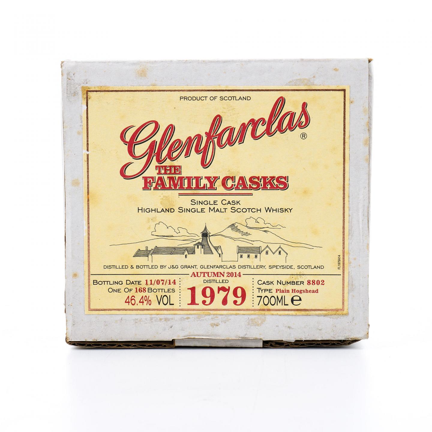 Glenfarclas 格兰花格 1979-2014 家族桶#8802