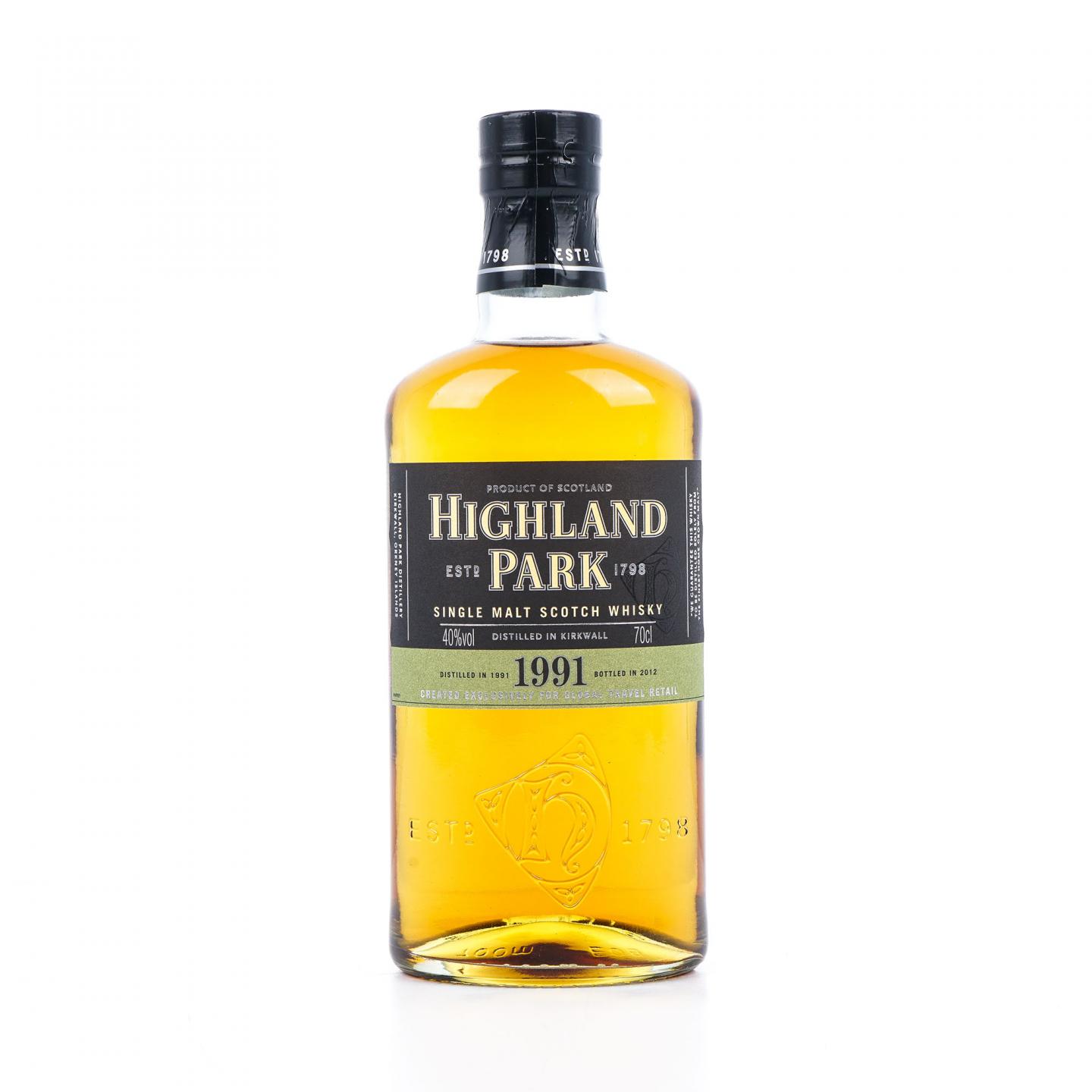 Highland Park 高原骑士 1991-2012 Travel Retail