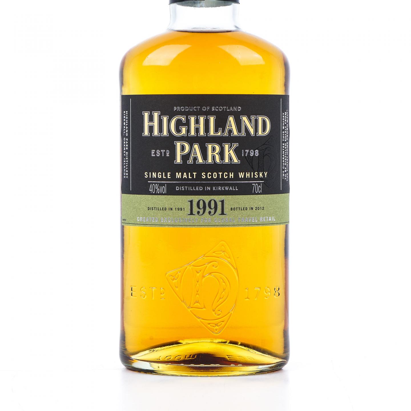 Highland Park 高原骑士 1991-2012 Travel Retail