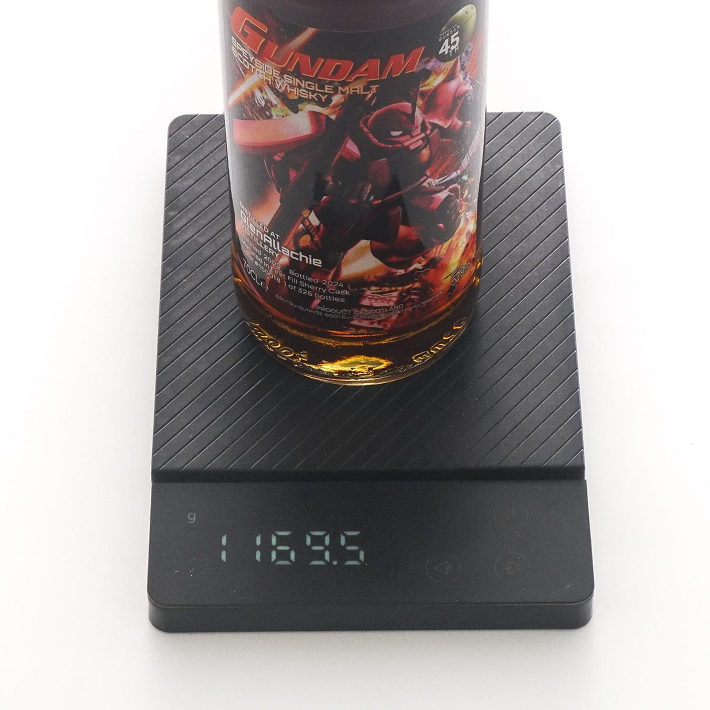 Glenallachie 格兰纳里奇 15年 2009-2024 初填雪莉桶 高达45周年纪念
