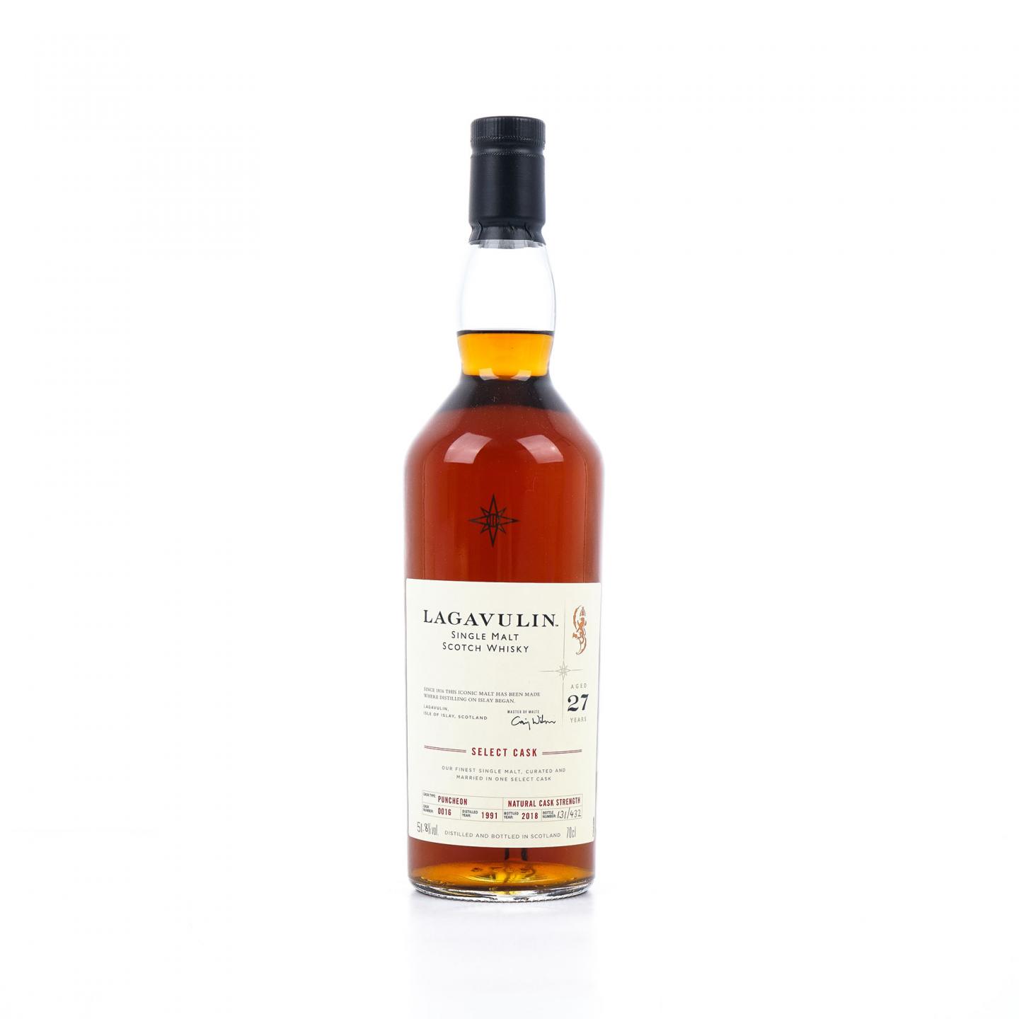 Lagavulin 乐加维林 27年 1991-2018 星星标 COD