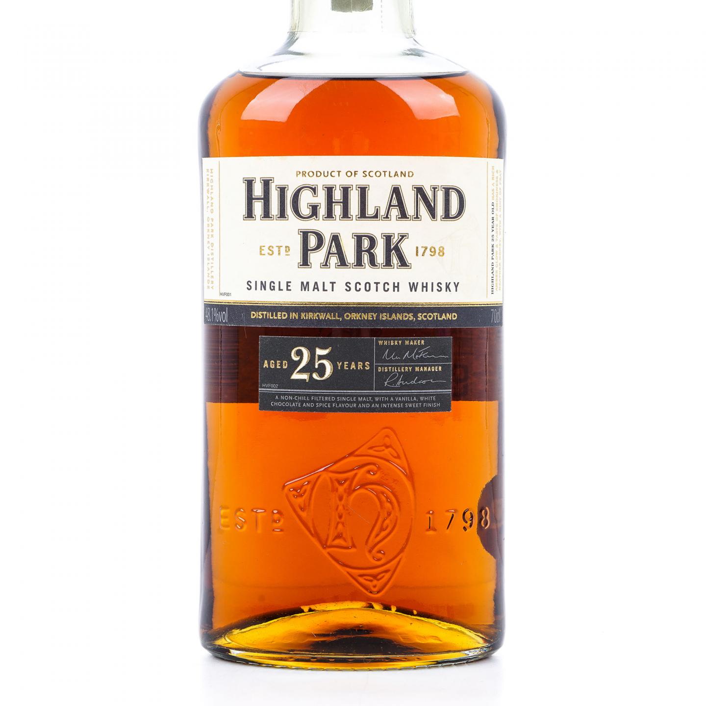 Highland Park 高原骑士 25年 48.1%Vol.